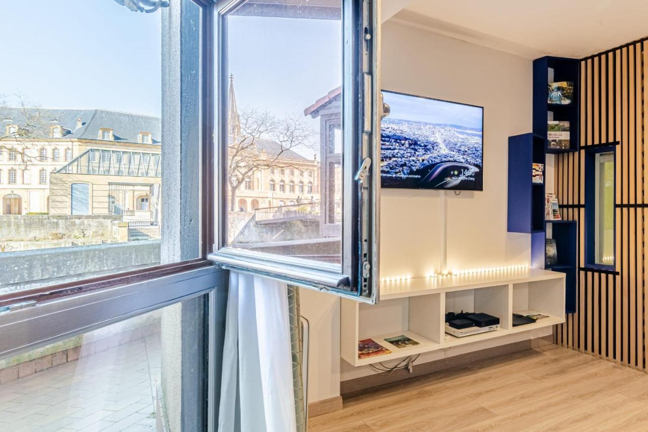 Suite "Comme A Venise" Vue Sur Metz Opera Avec Parking Inclus Exterior photo